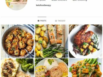 10K Keto Diet Food Instagram Account for sale