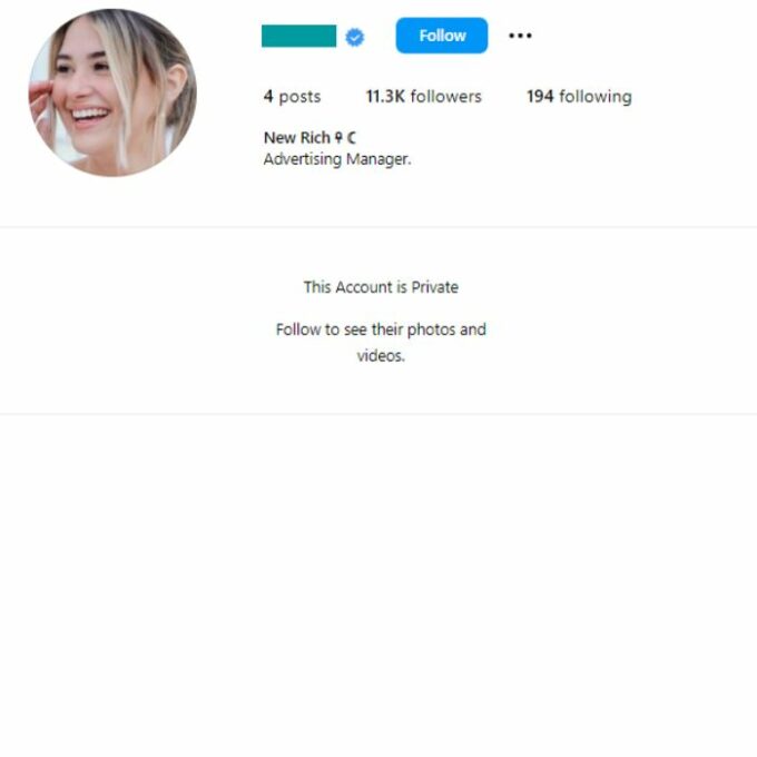 11K Verified Instagram Account for sale