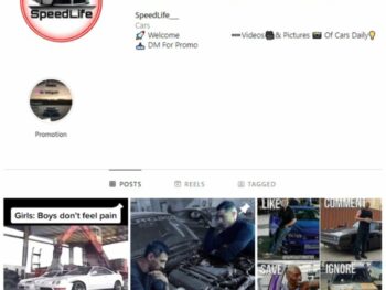 180K Automotive Cars Instagram Account for sale