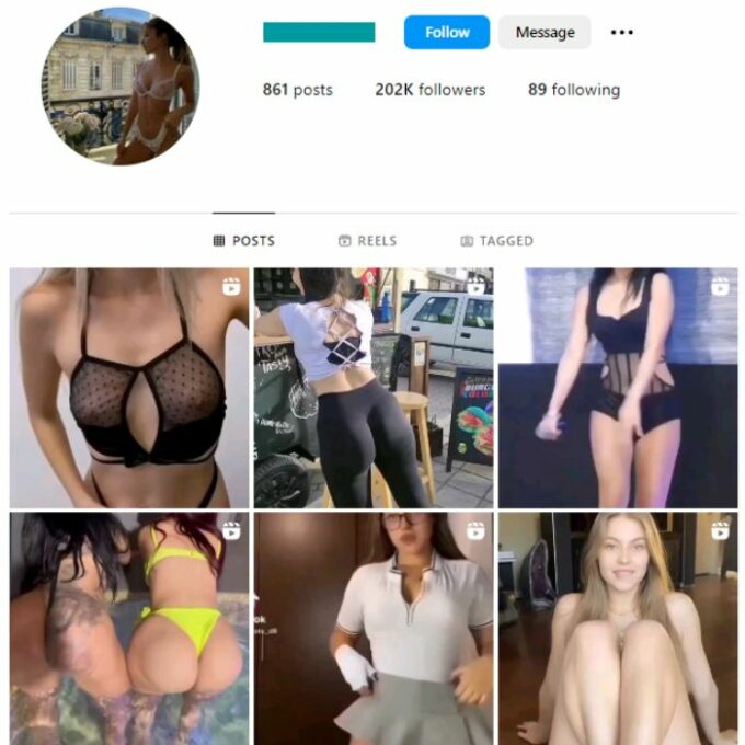 200K Babes Models Instagram Account for sale