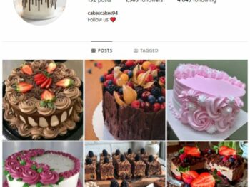 2K Desserts Cakes Instagram Account for sale