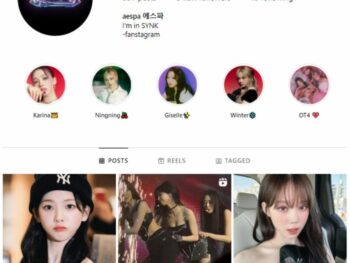 30K Aespa K-Pop Girl Group Fan Instagram Account for sale