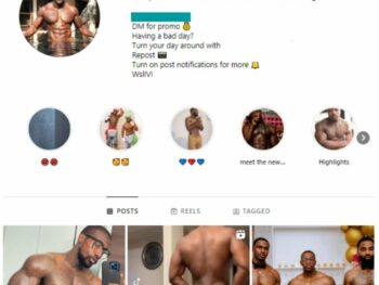 35K Black Men Instagram Account for sale