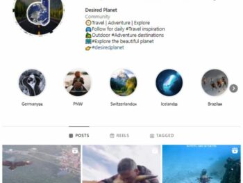 35K Destinations Travel Instagram Account for sale