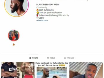 40K Black Men Instagram Account for sale