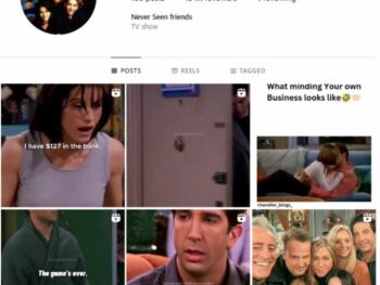 130K Friends Series Instagram Account for sale