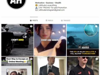 165K Business Motivation Instagram Account for sale