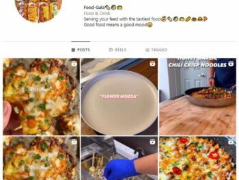 1K Fast Food Instagram Account for sale