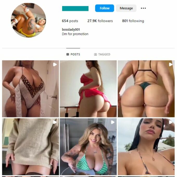 25K Babes Models Instagram Account for sale