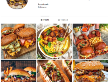 2K Fast Food Instagram Account for sale