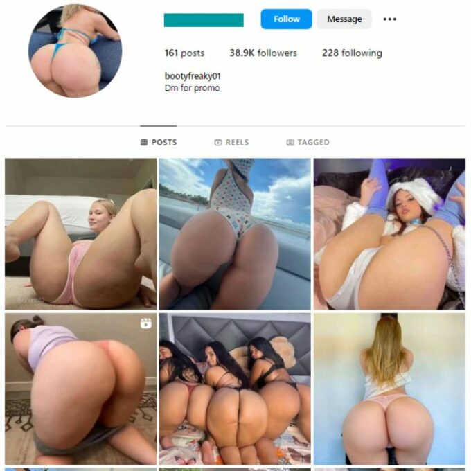 38K Babes Hot Girls Instagram Account for sale