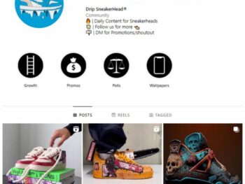 50K Streetwear Sneakers Instagram Account for sale
