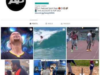 85K Athletics Sports Instagram Account for sale