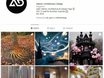 880K Architecture Interior Design Instagram Account for sale