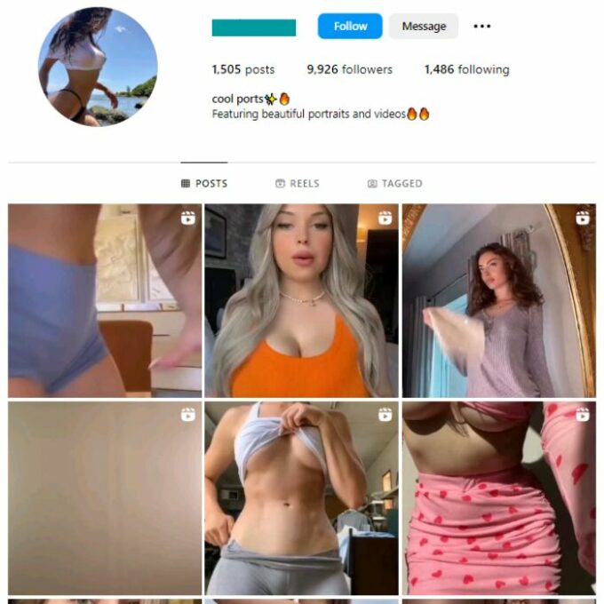 9K Babes Models Instagram Account for sale