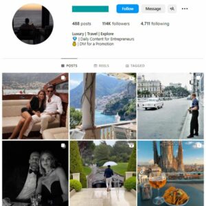 110K Classic Men Lifestyle Instagram Account for sale