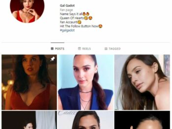 110K Gal Gadot Fan Instagram Account for sale