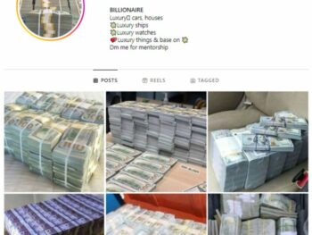 13K Money Motivation Instagram Account for sale
