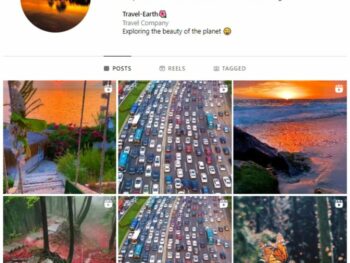 1K Travel Nature Instagram Account for sale