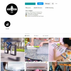 24K Tech Gadgets Instagram Account for Sale