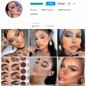 2K Makeup Beauty Instagram Account for sale