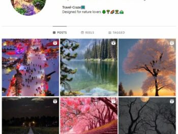 2K Travel Nature Instagram Account for sale