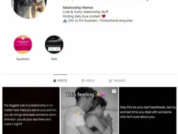 35K Love Quotes Instagram Account for sale