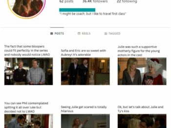 35K Modern Family TV Series Instagram Account for sale