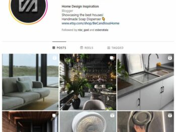540K Real Estate Interior Design Instagram Account for sale