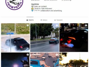 80K Supercars Instagram Account for sale