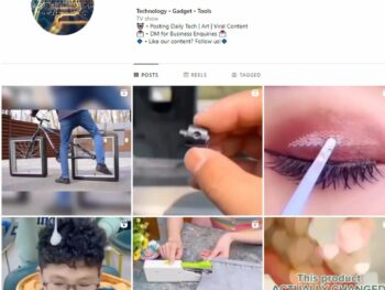 90K Tech Gadgets Tools Instagram Account for Sale