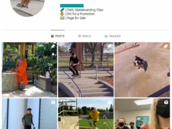 95K Sports Skateboarding Instagram Account for sale