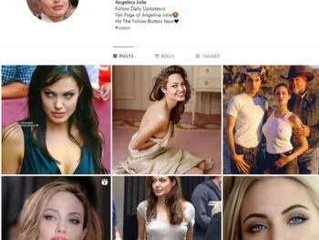Buy Angelina Jolie Instagram Account with 80K Followers