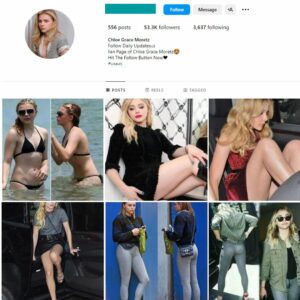 Buy Chloe Grace Moretz Fan Instagram Account with 50K Followers