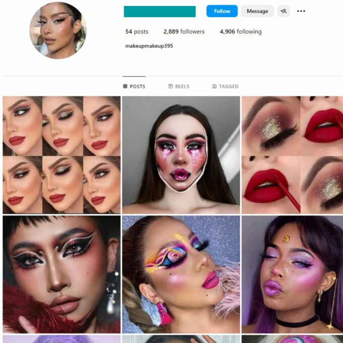Buy Makeup Beauty Instagram Account with 2K Followers