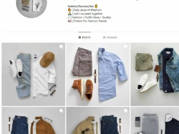 Buy Men's Fashion Outfits Instagram Account with 15K Followers