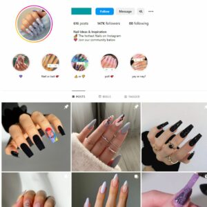 Buy Nails Inspiration Instagram Account with 140K Followers
