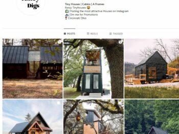 Buy Tiny Houses Instagram Account with 110K Followers