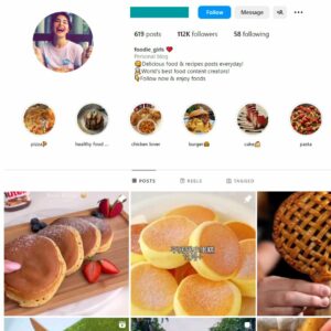 Buy Viral Food Instagram Account with 110K Followers