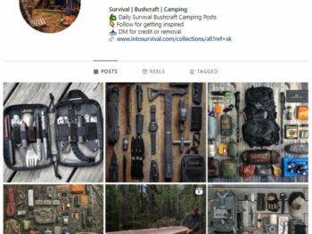 10k Camping Outdoors Instagram Account for sale