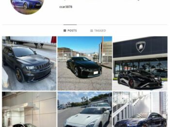 1K Automotive Car Instagram Account for sale