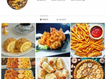 1K Cakes Food Instagram Account for sale