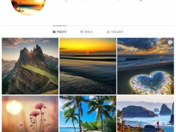 1K Destinations Nature Instagram Account for sale