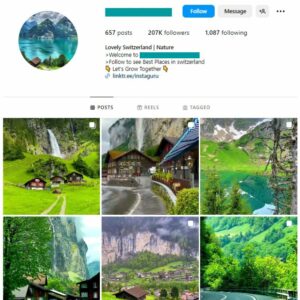 25K Travel Destinations Instagram Account for sale