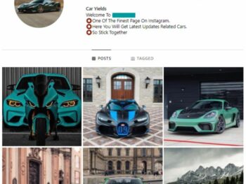 2K Automotive Car Instagram Account for sale
