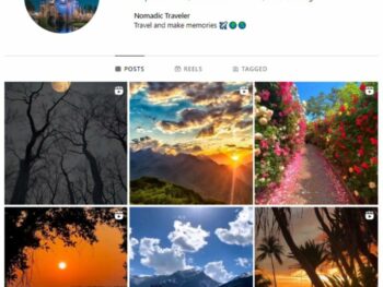 2K Beautiful Landscapes Instagram Account for sale