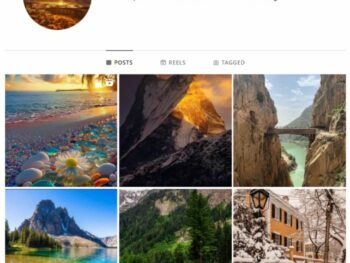 2K Beautiful Nature Instagram Account for sale