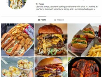 2K Fast Food Burgers Instagram Account for sale