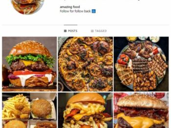 2K Fast Food Burgers Instagram Account for sale