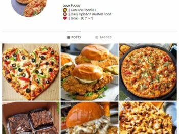 2K Fast Food Instagram Account for sale
